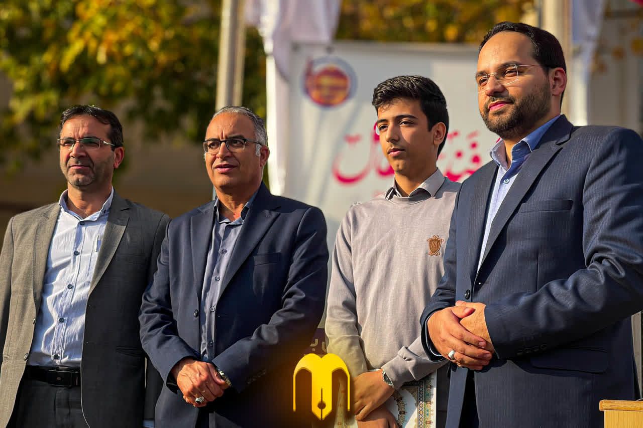 🔹️تقدیر از مدال نقره کشوری المپیاد ادبی